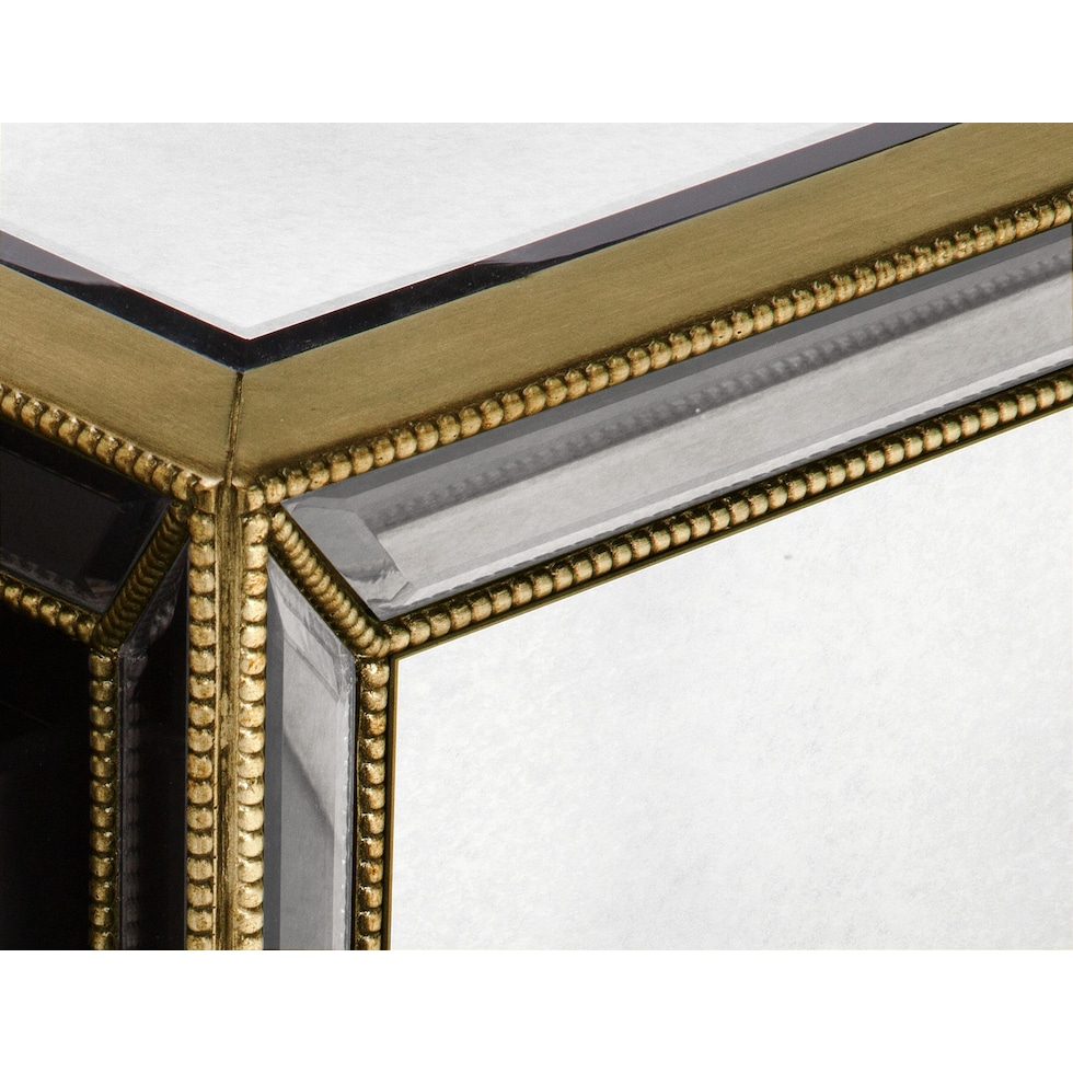 reflection silver coffee table   