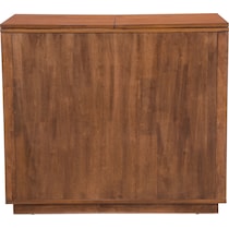 regents dark brown bar cabinet   