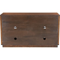 regents dark brown credenza   