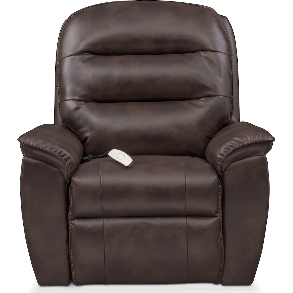 regis dark brown lift chair   