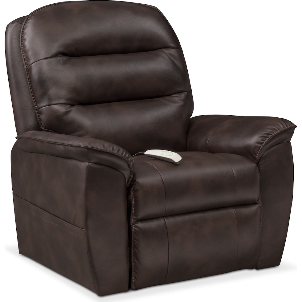 regis dark brown lift chair   