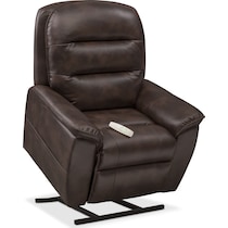 regis dark brown lift chair   
