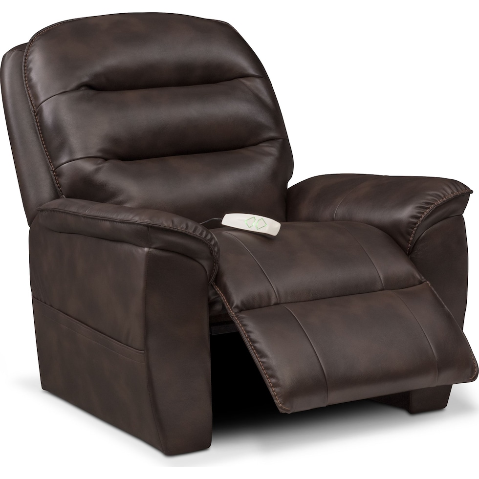 regis dark brown lift chair   