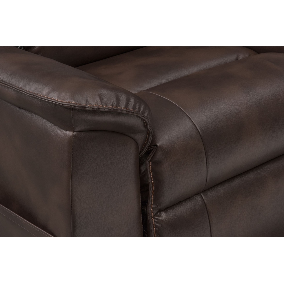 regis dark brown lift chair   