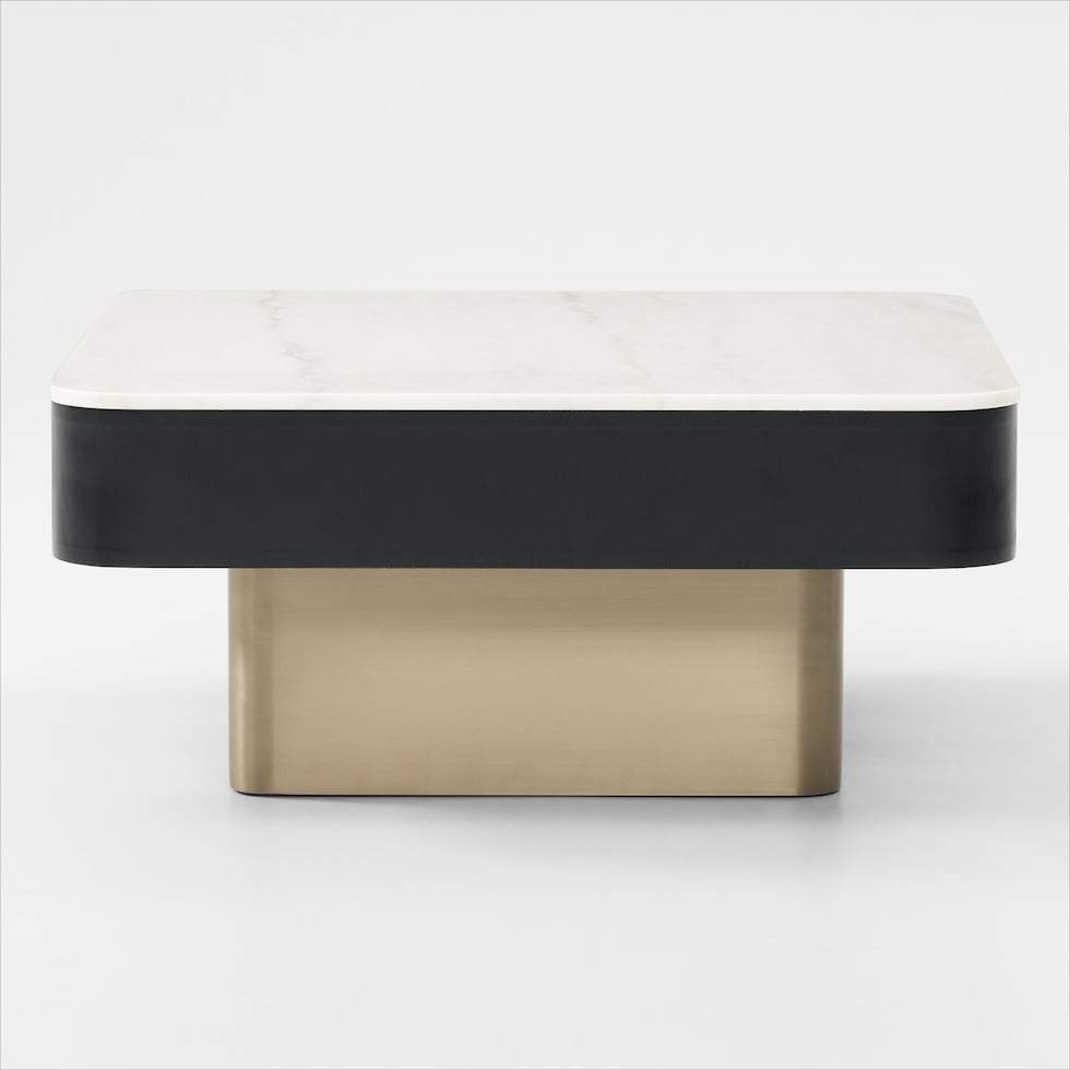 reign white coffee table   