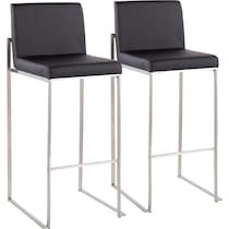 reine black bar stool   