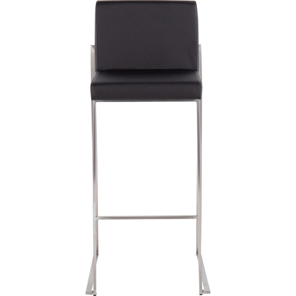 reine black bar stool   