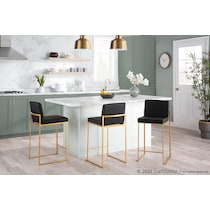 reine black counter height stool   