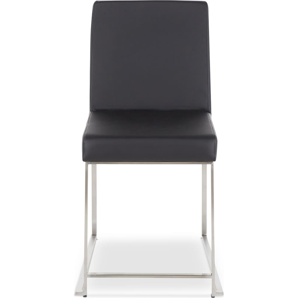 reine black dining chair   