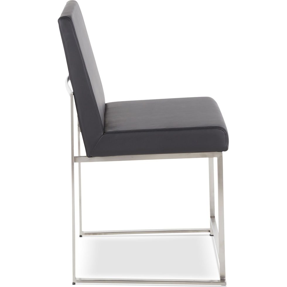 reine black dining chair   