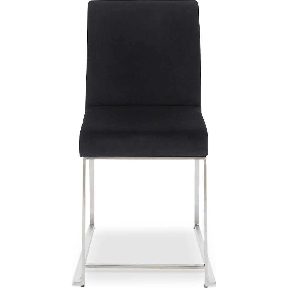 reine black dining chair   