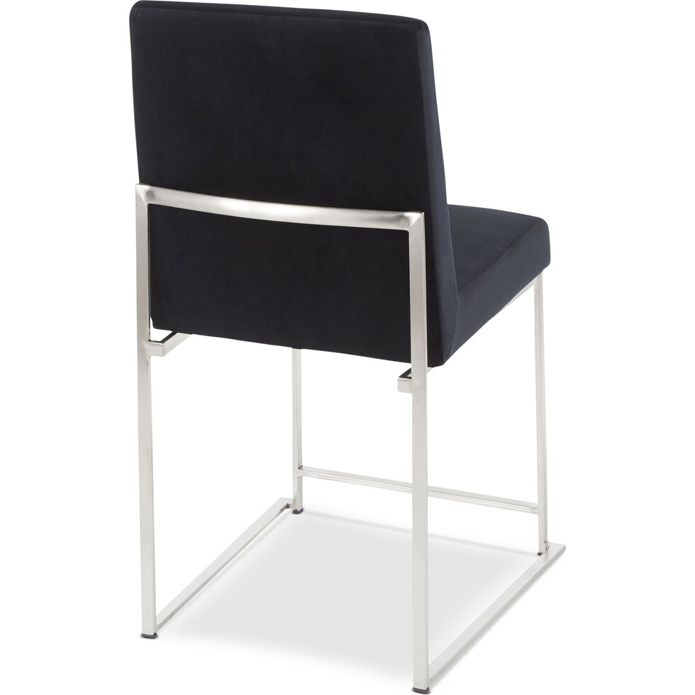 reine black dining chair   