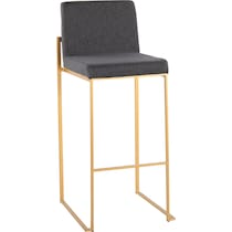 reine gray bar stool   