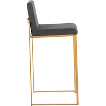 reine gray bar stool   