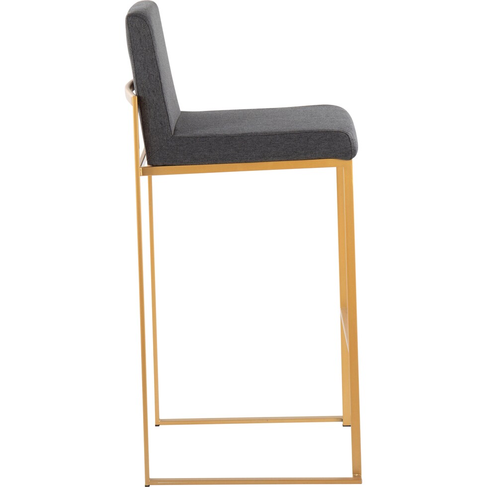 reine gray bar stool   