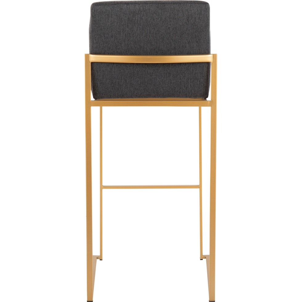 reine gray bar stool   