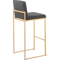reine gray bar stool   