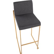 reine gray bar stool   