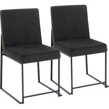 Reine Set of 2 Velvet Dining Chairs