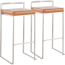 reine light brown bar stool   