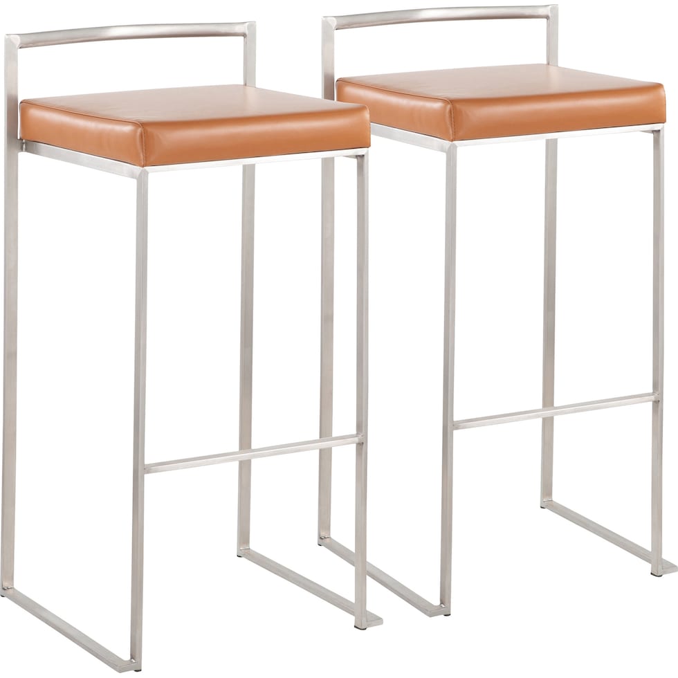 reine light brown bar stool   