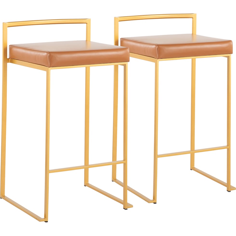 reine light brown counter height stool   