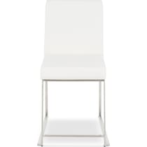 reine white dining chair   