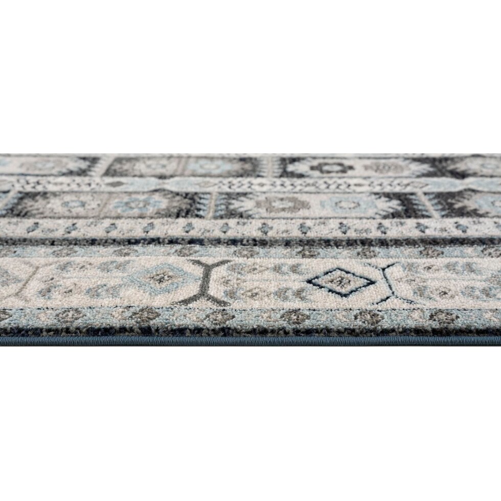 reno blue tan area rug  x    