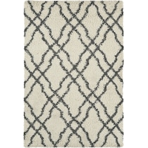 reposado white rug   