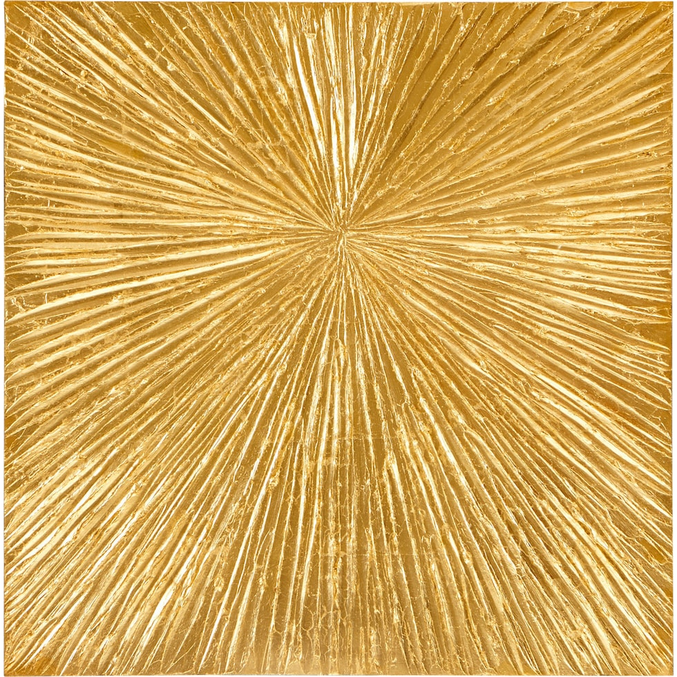 resin gold wall art   