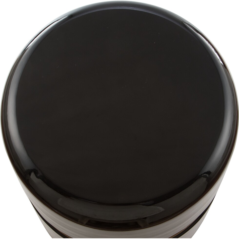 revlo black and gold side table   