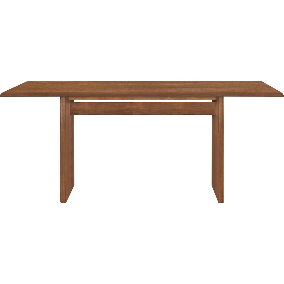 rhoda dark brown dining table   