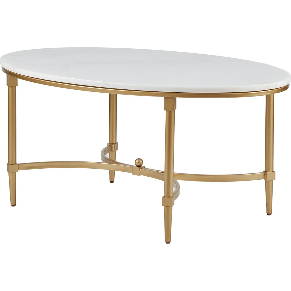 rhodes white coffee table   