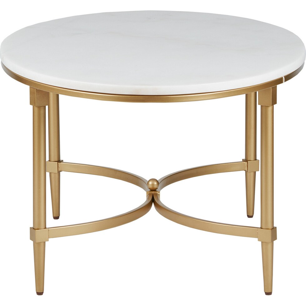 rhodes white coffee table   