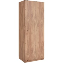 rian light brown wardrobe   