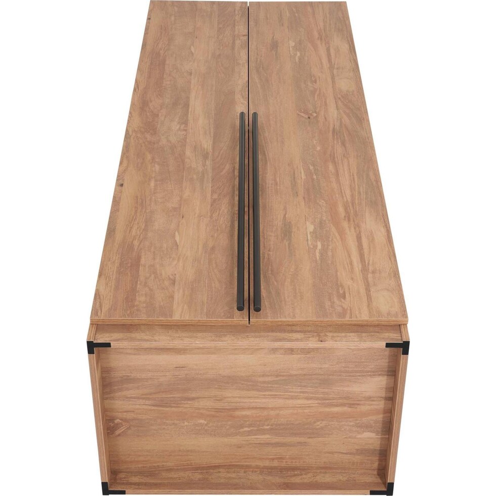 rian light brown wardrobe   
