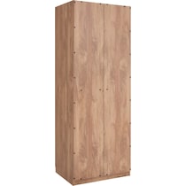rian light brown wardrobe   