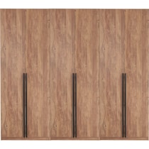 rian light brown wardrobe   