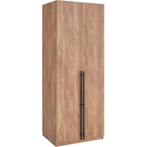 rian light brown wardrobe   