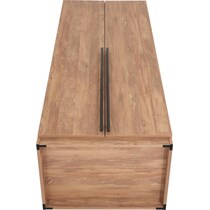 rian light brown wardrobe   