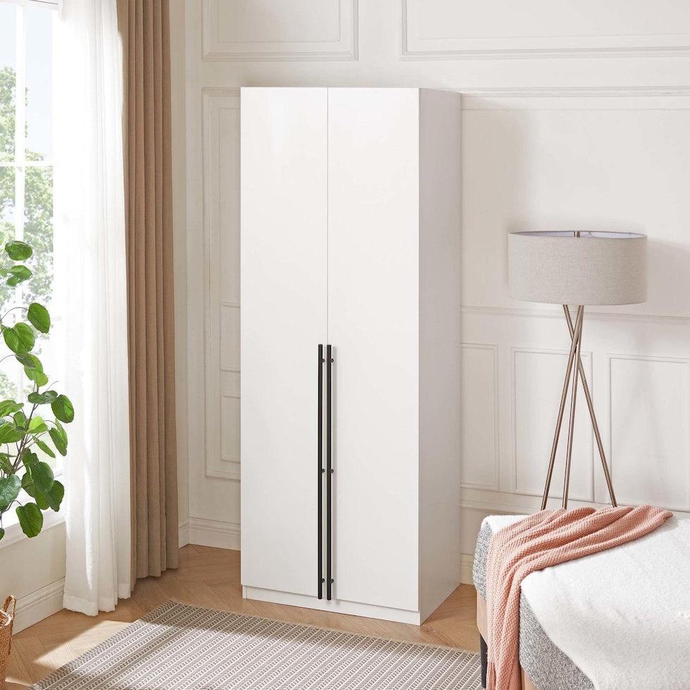 rian white wardrobe   