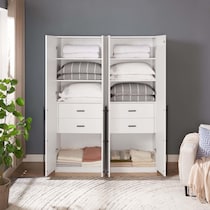 rian white wardrobe   