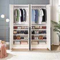 rian white wardrobe   