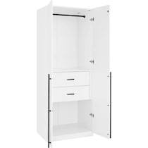 rian white wardrobe   