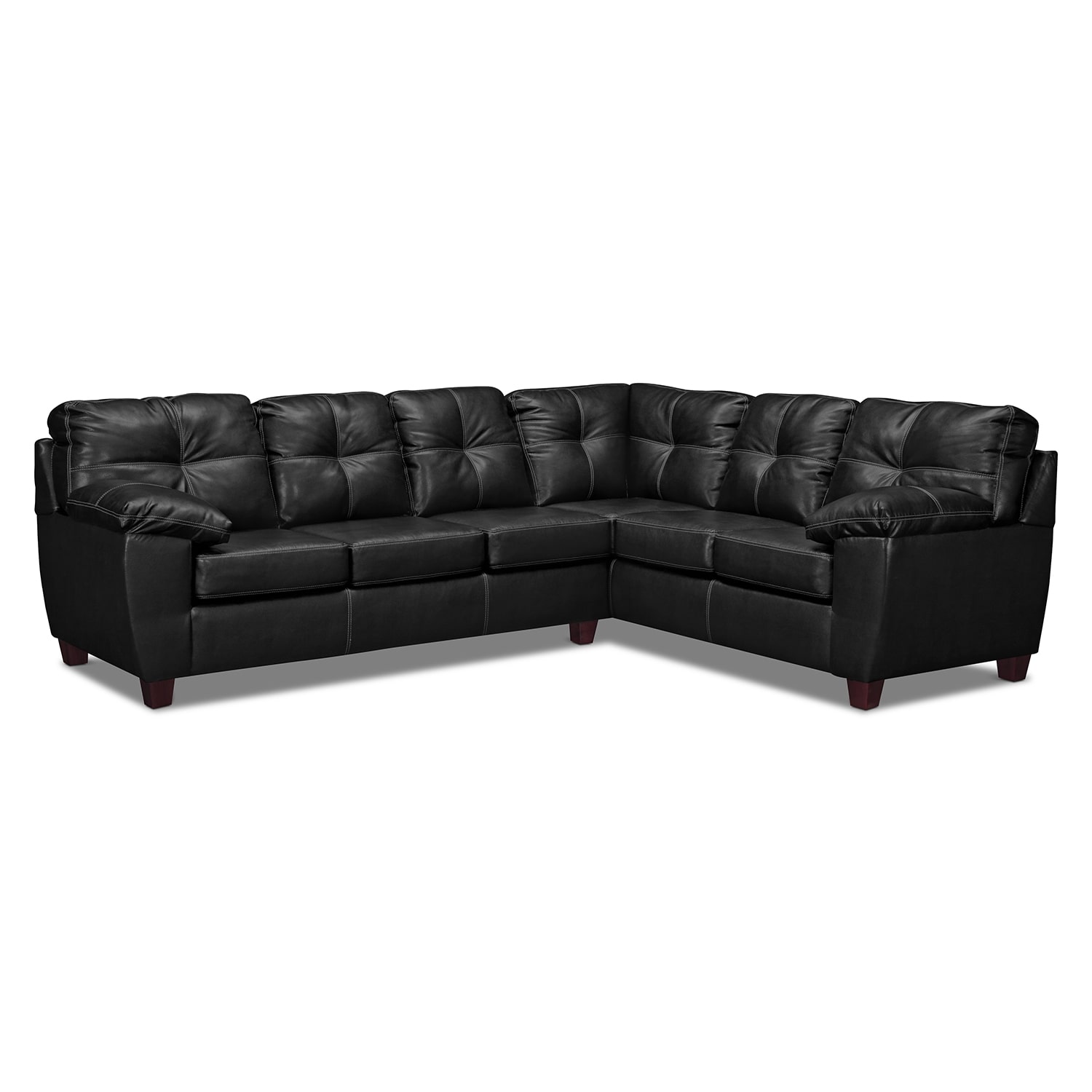 Ricardo 2 Piece Sectional American Signature Furniture Ricardo 2 Piece Sectional American
