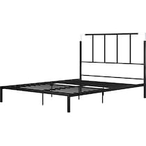 rico black queen bed   