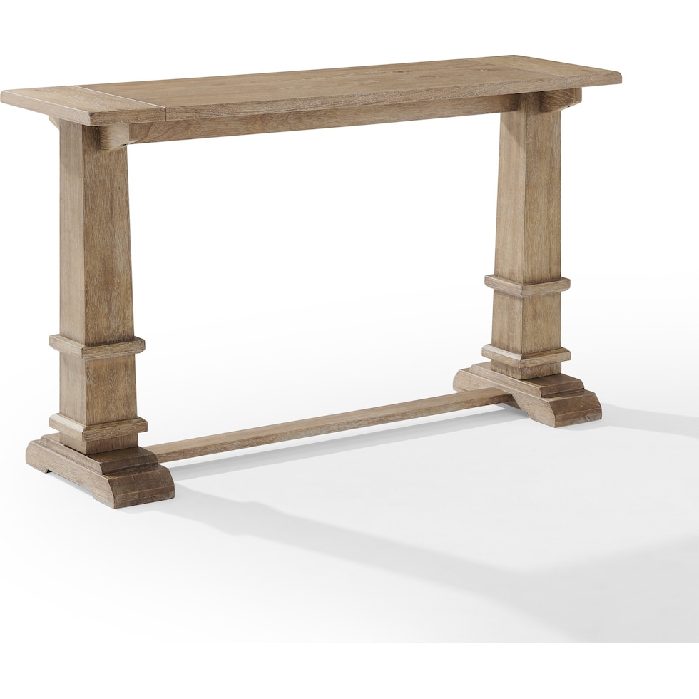 ridgeline dark brown console table   