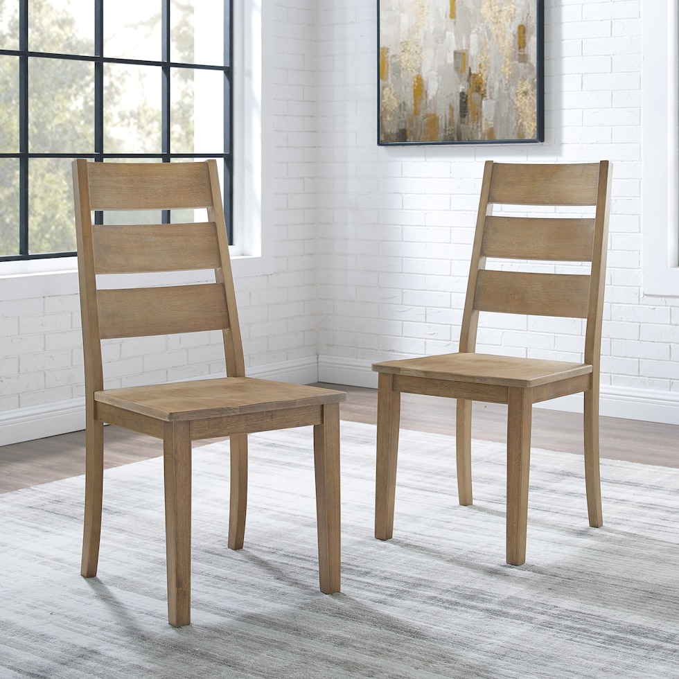 ridgeline dark brown dining chair   