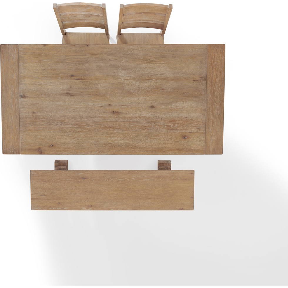 ridgeline light brown  pc dining room   