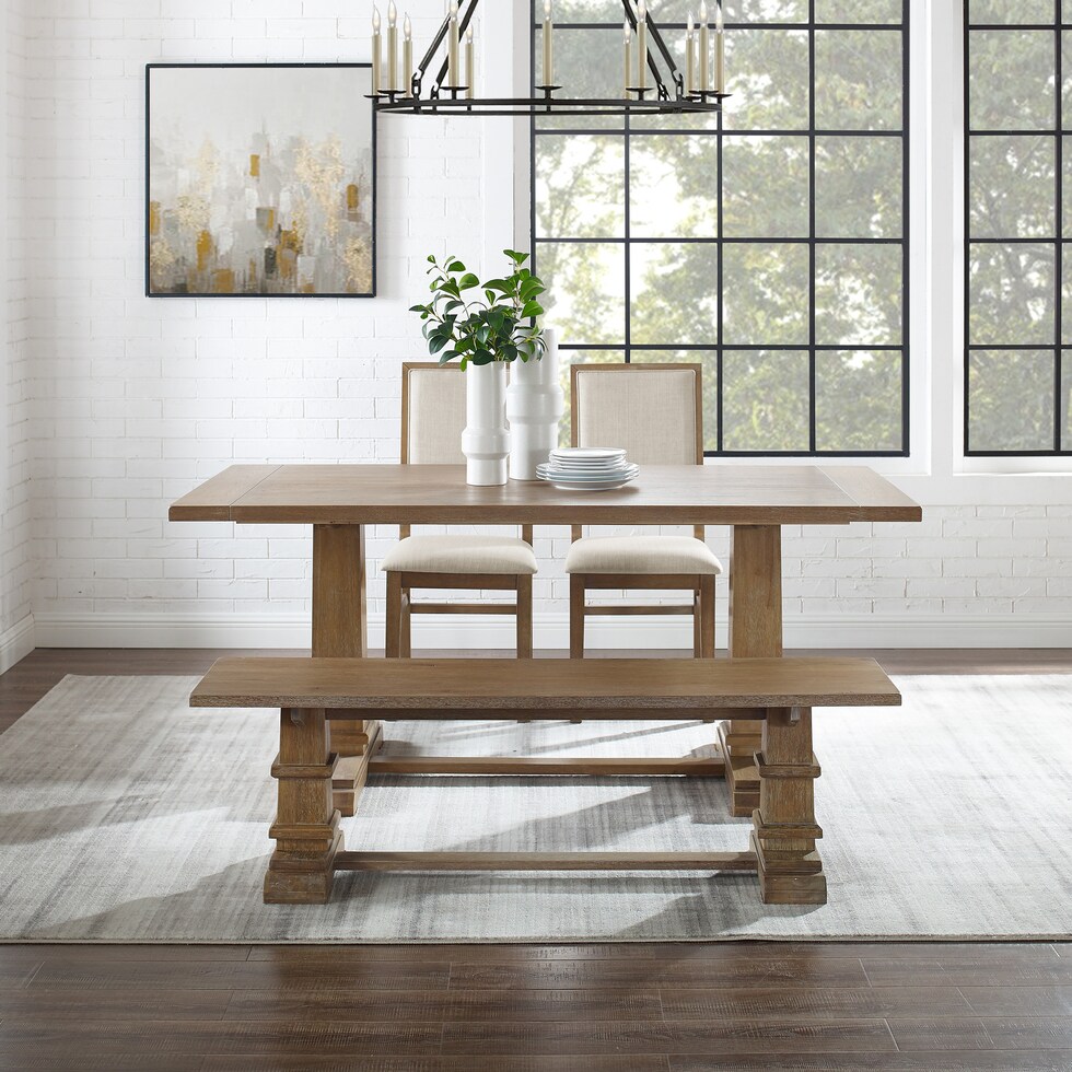 ridgeline light brown  pc dining room   
